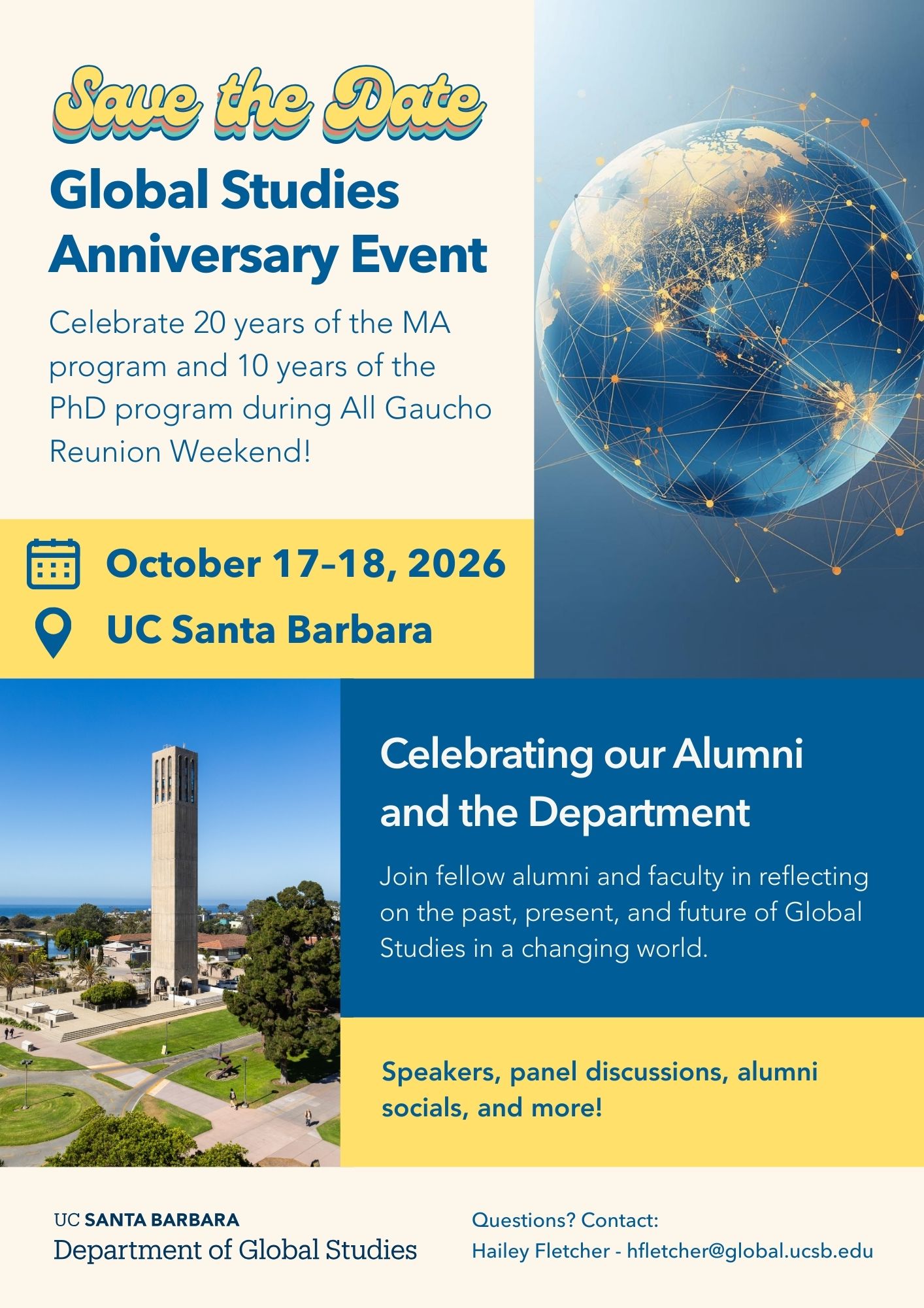Global Studies - Save the Date