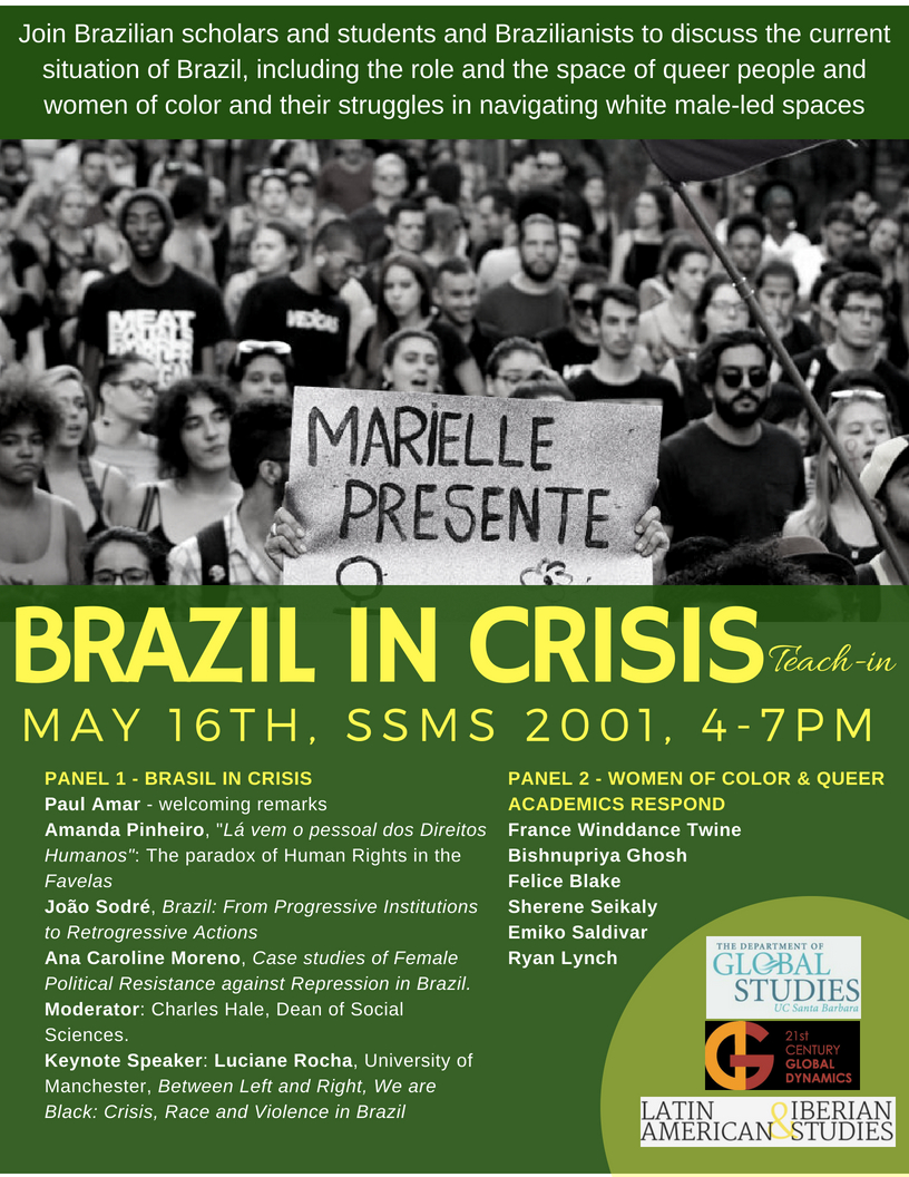 Brazil In Crisis Teach In Event Image