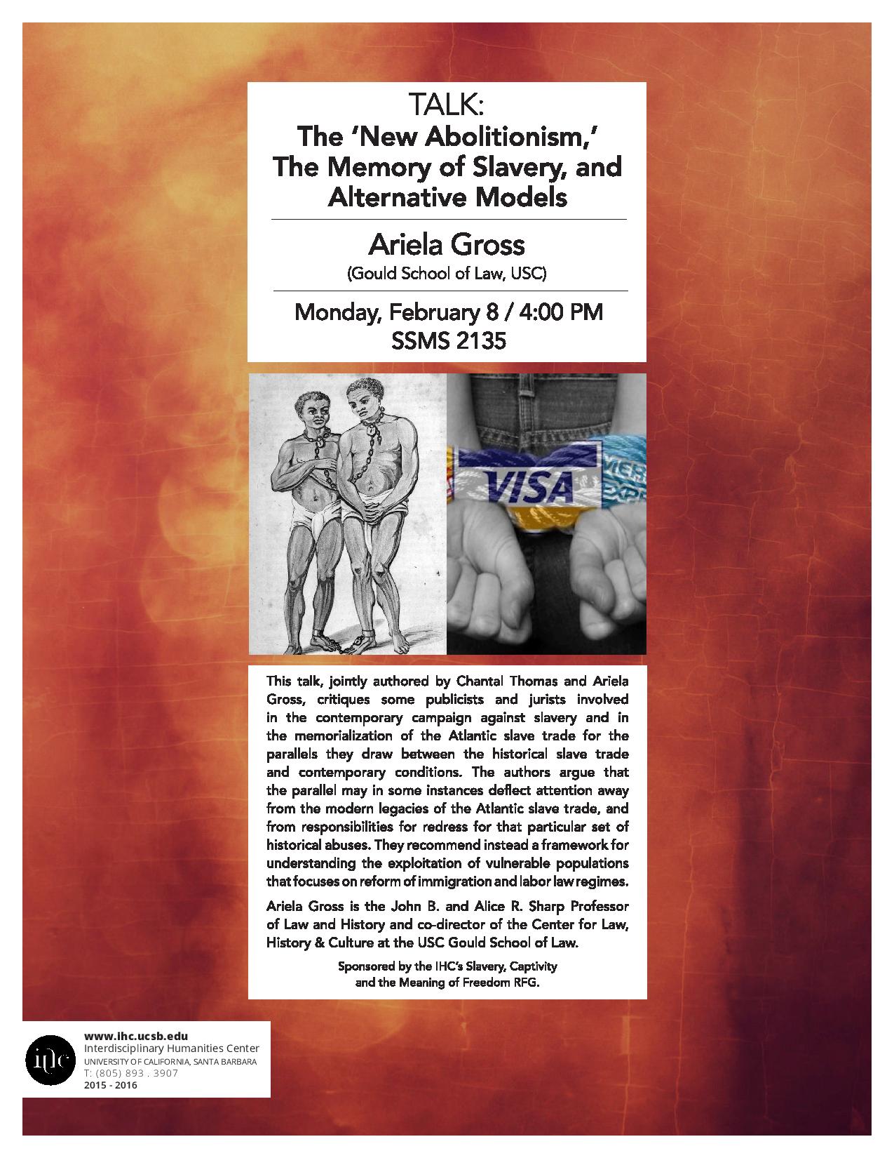 Talk: Contemporary Slavery Event Image