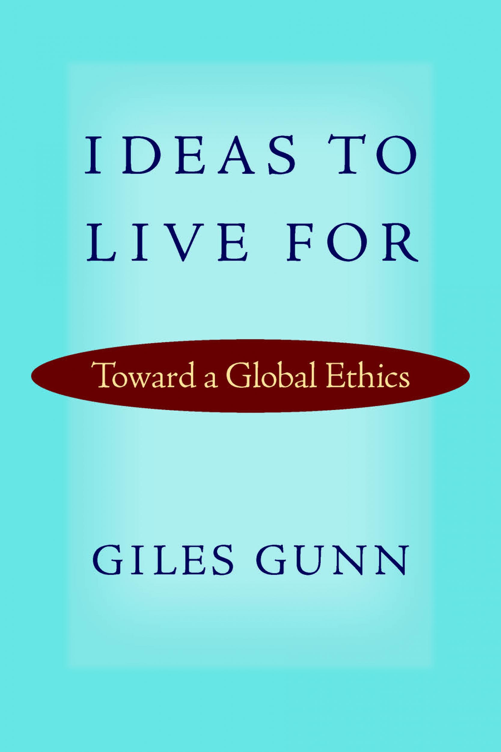 Professor Giles Gunn's New Book article image
