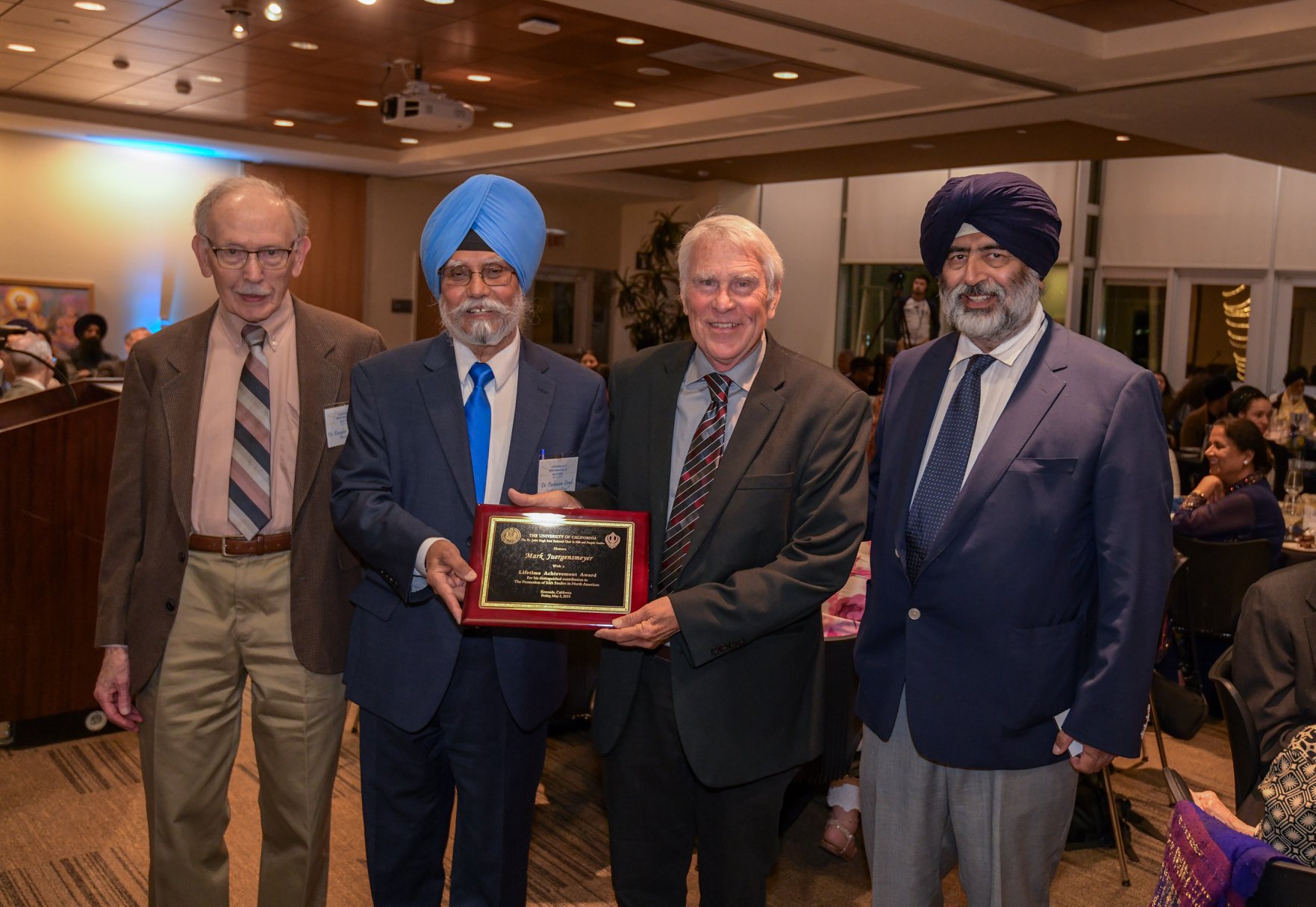 Professor Juergensmeyer Awarded the Lifetime Achievement Award for Contributions to Sikh Studies article image