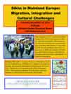 Sikhs in Mainland Europe: Migration, Integration and Cultural Challenges Event Image