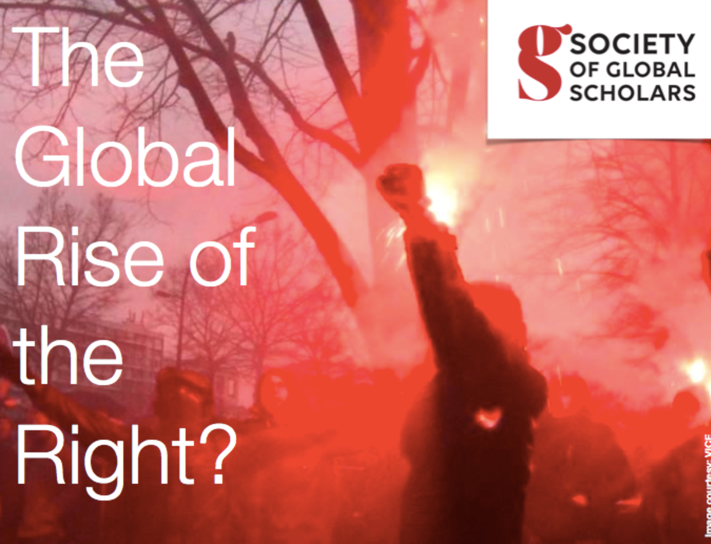 1st Annual Conference of the Society of Global Scholars 'The Global Rise of the Right?' Event Image